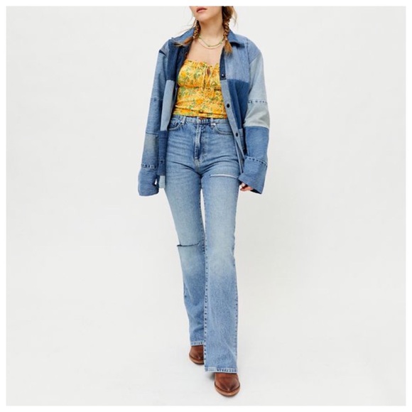 LAST CHANCE Urban Outfitters Valentina Cropped Bustier Tank Top - Picture 8 of 12